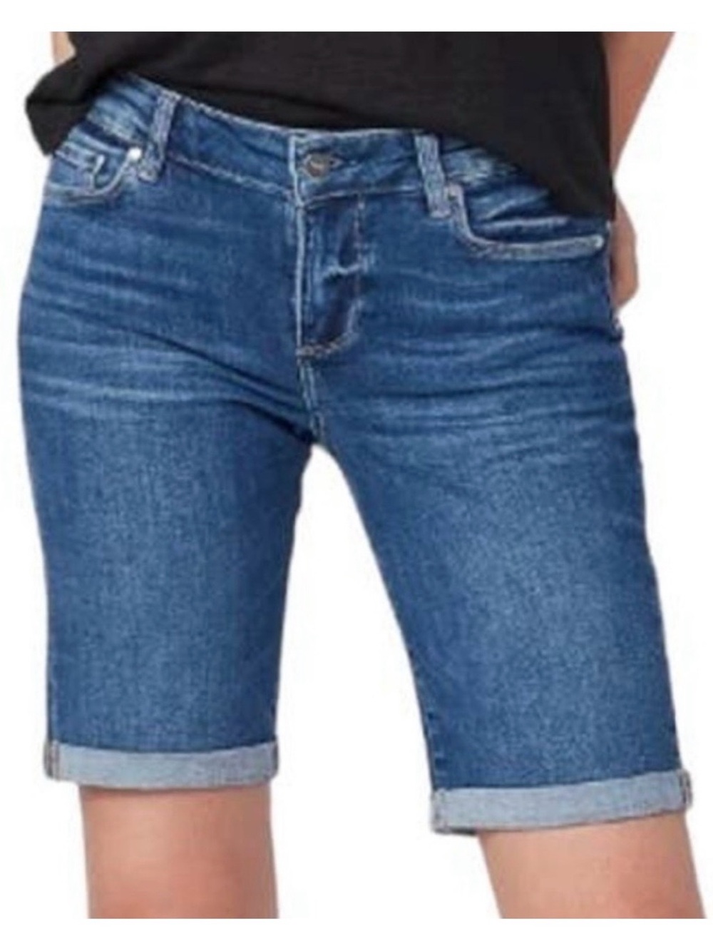 Paige Jax Knee Shorts